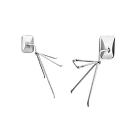 Velvac Door/Fender Mount Mirror Kit S.Steel, 713883 713883